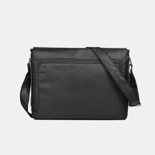 Trava Young Casual Laptop Bag  Messenger Bag for Men Women upto 14 inch (Black)