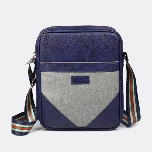 Trava Sling Cross Body Bag for Unisex (Blue)