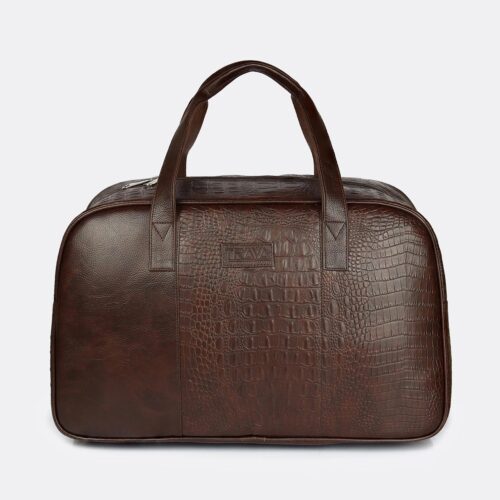Ermenegildo Zegna Leather Duffle Bag in Brown for Men Mens Bags Gym bags and sports bags 